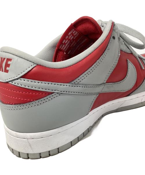 NIKE（ナイキ）NIKE (ナイキ) Nike Dunk Low グレー×レッド サイズ:30cmの古着・服飾アイテム