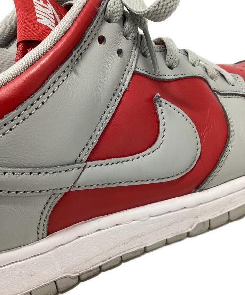 NIKE（ナイキ）NIKE (ナイキ) Nike Dunk Low グレー×レッド サイズ:30cmの古着・服飾アイテム