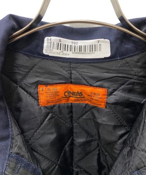 CINTAS（シンタス）CINTAS (シンタス) ワークジャケット ネイビー サイズ:XLの古着・服飾アイテム
