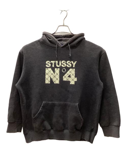 stussy（ステューシー）stussy (ステューシー) パーカー ブラック サイズ:Largeの古着・服飾アイテム