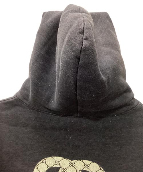 stussy（ステューシー）stussy (ステューシー) パーカー ブラック サイズ:Largeの古着・服飾アイテム