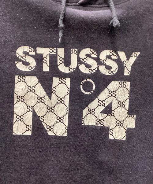 stussy（ステューシー）stussy (ステューシー) パーカー ブラック サイズ:Largeの古着・服飾アイテム