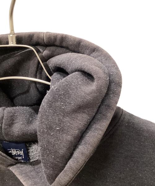 stussy（ステューシー）stussy (ステューシー) パーカー ブラック サイズ:Largeの古着・服飾アイテム