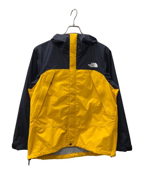 THE NORTH FACE（ザ ノース フェイス）THE NORTH FACE (ザ ノース フェイス) ドットショットジャケット ブラック×イエロー サイズ:Sの古着・服飾アイテム