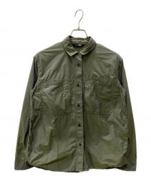 THE NORTH FACE（ザ ノース フェイス）の古着「L/Sクラッドシャツ」｜グリーン