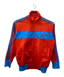 adidas（アディダス）の古着「トラックジャケット」｜レッド×ブルー