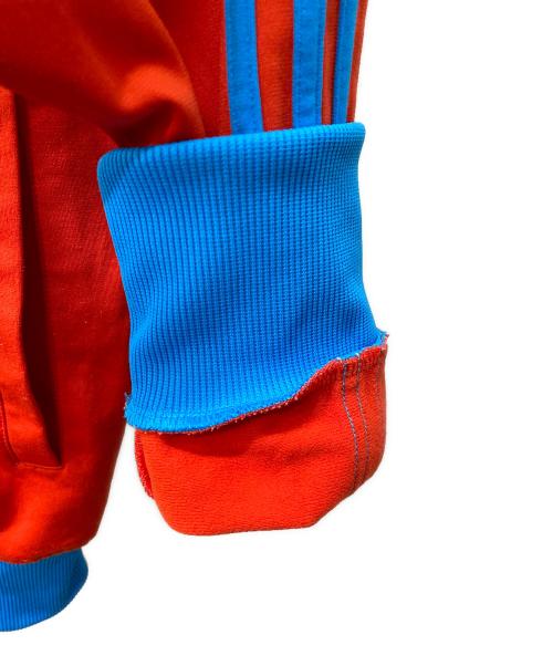 adidas（アディダス）adidas (アディダス) トラックジャケット レッド×ブルー サイズ:表記無しの古着・服飾アイテム