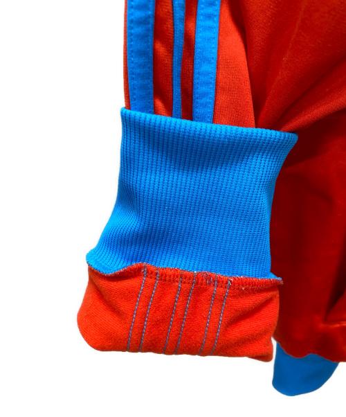 adidas（アディダス）adidas (アディダス) トラックジャケット レッド×ブルー サイズ:表記無しの古着・服飾アイテム