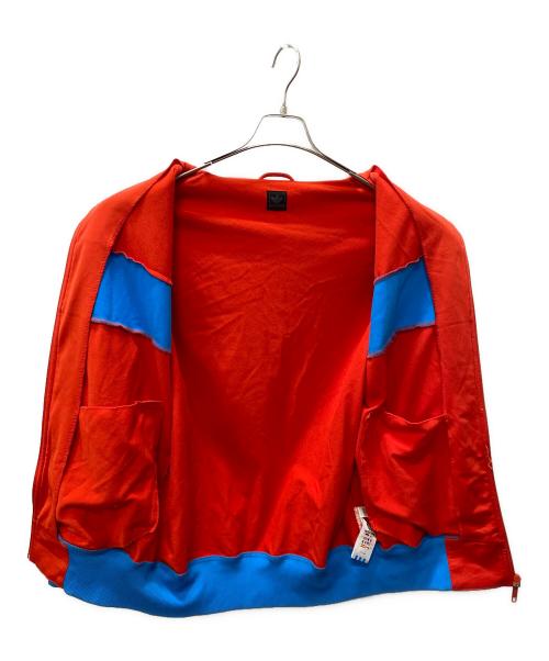 adidas（アディダス）adidas (アディダス) トラックジャケット レッド×ブルー サイズ:表記無しの古着・服飾アイテム