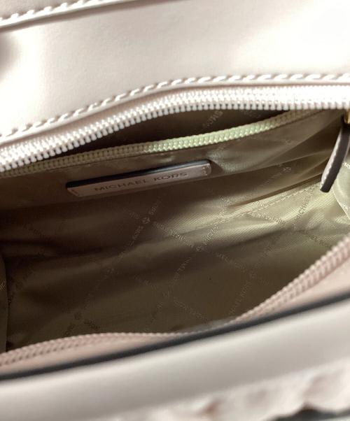 MICHAEL KORS（マイケルコース）MICHAEL KORS (マイケルコース) ハミルトン デニム サッチェル スモール ピンクの古着・服飾アイテム