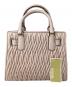 MICHAEL KORS (マイケルコース) ハミルトン デニム サッチェル スモール ピンク：14000円