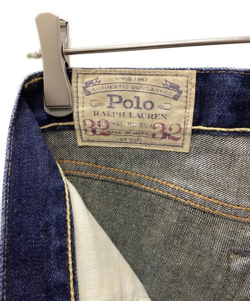 POLO RALPH LAUREN（ポロ・ラルフローレン）POLO RALPH LAUREN (ポロ・ラルフローレン) デニムパンツ インディゴ サイズ:W32の古着・服飾アイテム