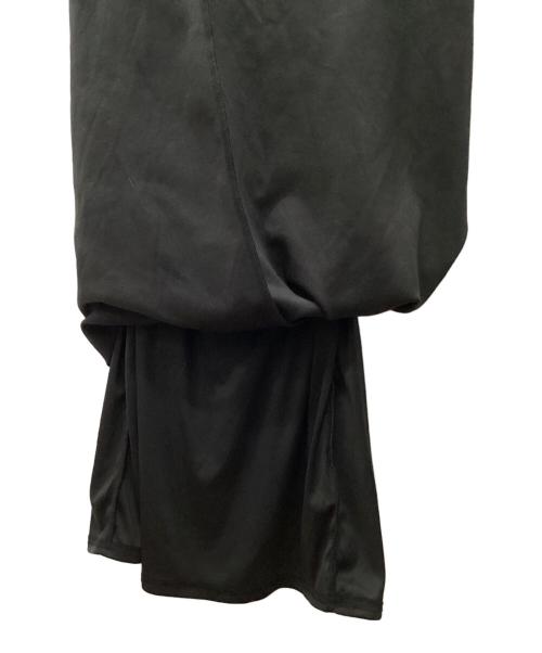 Snidel（スナイデル）Snidel (スナイデル) ドレープカットワンピ ブラック サイズ:ONE SIZEの古着・服飾アイテム