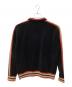 thisisneverthat (ディスイズネバーザット) Striped Zip Cardigan ブラック サイズ:M：9000円