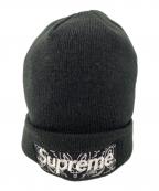 SUPREME×New Eraシュプリーム×ニューエラ）の古着「ニット帽」｜ブラック