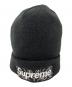 Supreme（シュプリーム）の古着「ニット帽」｜ブラック