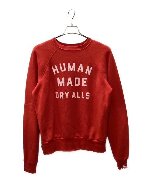 HUMAN MADE（ヒューマンメイド）HUMAN MADE (ヒューマンメイド) スウェット レッド サイズ:Mの古着・服飾アイテム