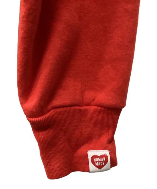 HUMAN MADE（ヒューマンメイド）HUMAN MADE (ヒューマンメイド) スウェット レッド サイズ:Mの古着・服飾アイテム