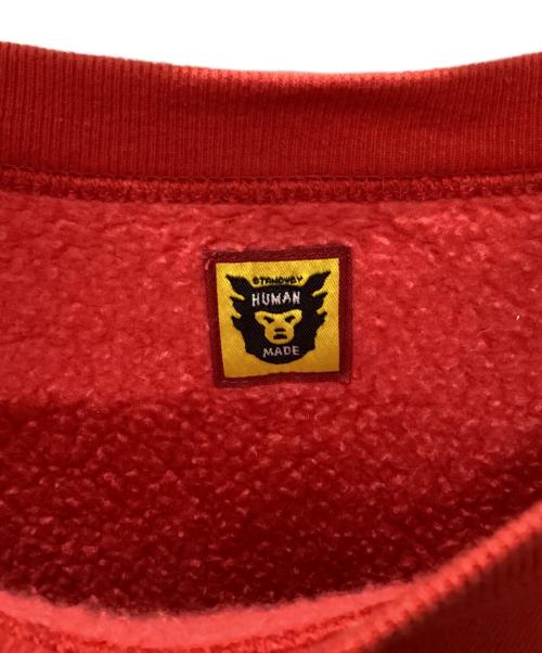 HUMAN MADE（ヒューマンメイド）HUMAN MADE (ヒューマンメイド) スウェット レッド サイズ:Mの古着・服飾アイテム