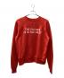 HUMAN MADE (ヒューマンメイド) スウェット レッド サイズ:M：15000円