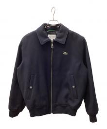 LACOSTE（ラコステ）の古着「ウールアビエイタージャケット」｜ネイビー