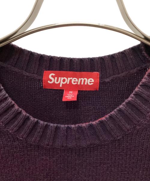 SUPREME（シュプリーム）Supreme (シュプリーム) Futura Sweater レッド×パープル サイズ:Mの古着・服飾アイテム