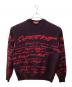 Supreme（シュプリーム）の古着「Futura Sweater」｜レッド×パープル