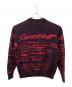 Supreme (シュプリーム) Futura Sweater レッド×パープル サイズ:M：16000円