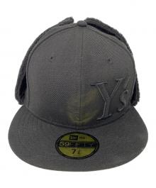 New Era×Y's（ニューエラ×ワイズ）の古着「ドッグイヤーキャップ」｜ブラック