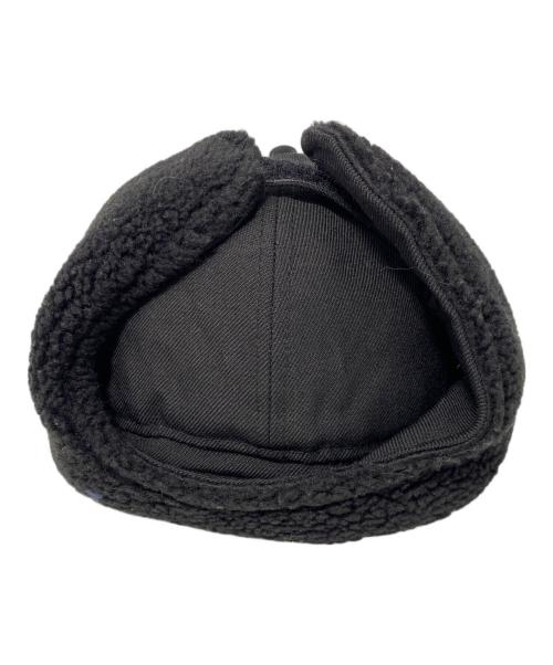 New Era（ニューエラ）New Era (ニューエラ) Y's (ワイズ) ドッグイヤーキャップ ブラック サイズ:7 3/8の古着・服飾アイテム