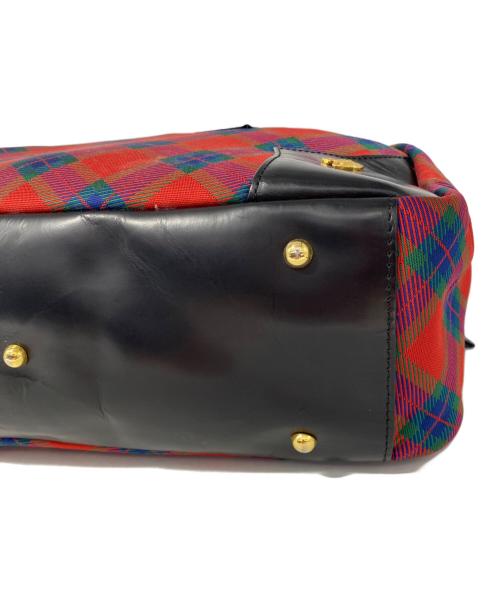 Vivienne Westwood（ヴィヴィアンウエストウッド）Vivienne Westwood (ヴィヴィアンウエストウッド) ヤスミンバッグ レッド×ブラックの古着・服飾アイテム