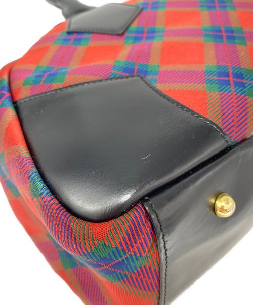 Vivienne Westwood（ヴィヴィアンウエストウッド）Vivienne Westwood (ヴィヴィアンウエストウッド) ヤスミンバッグ レッド×ブラックの古着・服飾アイテム