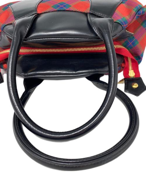 Vivienne Westwood（ヴィヴィアンウエストウッド）Vivienne Westwood (ヴィヴィアンウエストウッド) ヤスミンバッグ レッド×ブラックの古着・服飾アイテム