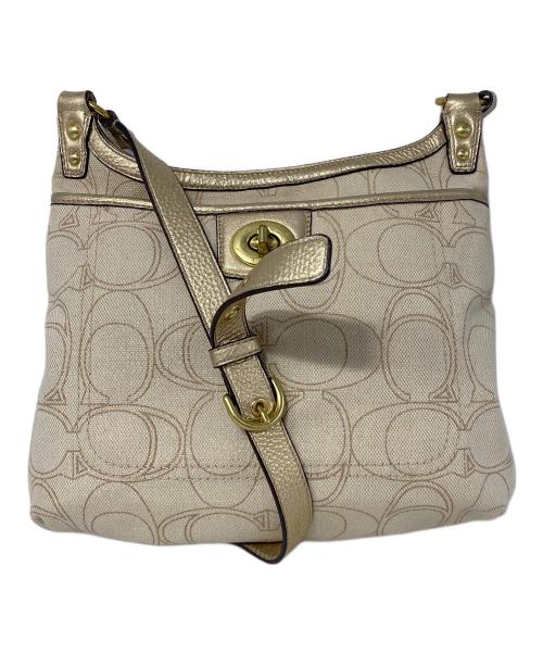 COACH（コーチ）COACH (コーチ) ショルダーバッグ アイボリーの古着・服飾アイテム