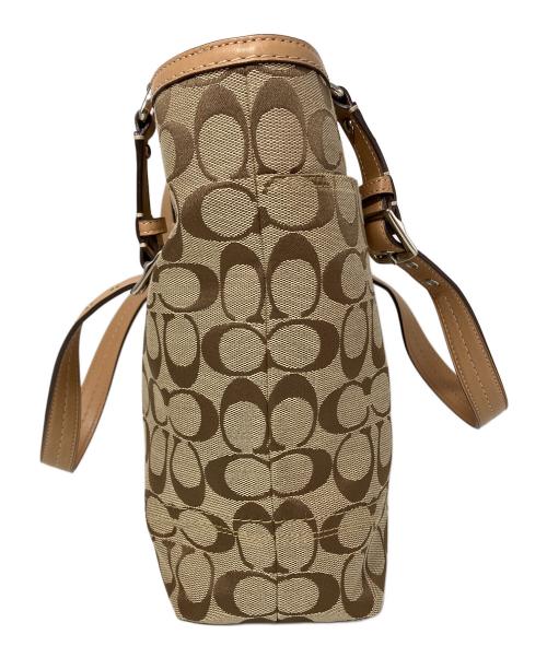 COACH（コーチ）COACH (コーチ) トートバッグ ベージュの古着・服飾アイテム