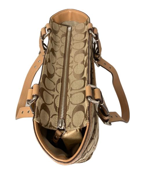COACH（コーチ）COACH (コーチ) トートバッグ ベージュの古着・服飾アイテム