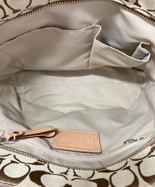 COACH（コーチ）COACH (コーチ) トートバッグ ベージュの古着・服飾アイテム