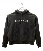COACHコーチ）の古着「シグネチャー プルオーバーパーカー」｜チャコールグレー