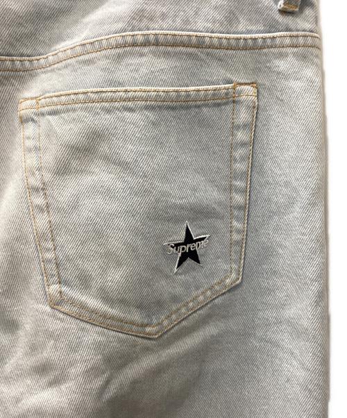 SUPREME（シュプリーム）Supreme (シュプリーム) ウォッシュドデニムパンツ ブルー サイズ:36の古着・服飾アイテム