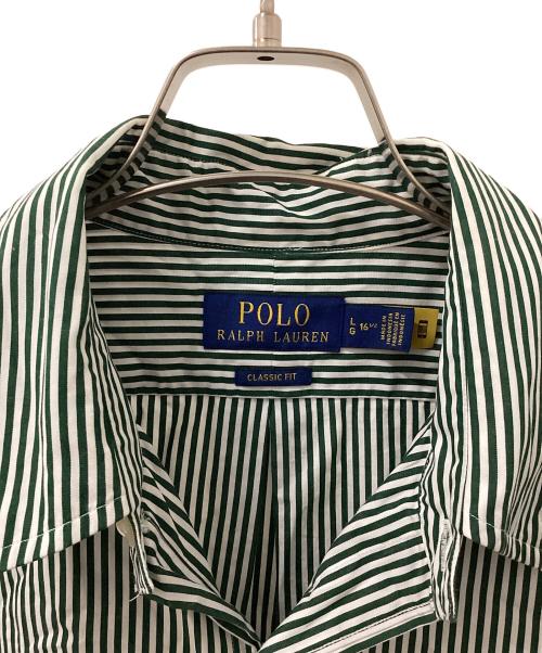 POLO RALPH LAUREN（ポロ・ラルフローレン）POLO RALPH LAUREN (ポロ・ラルフローレン) 半袖シャツ グリーン サイズ:Lの古着・服飾アイテム