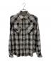 DIESEL（ディーゼル）の古着「長袖シャツ」｜ホワイト×ブラック