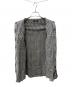 中古・古着 DIESEL (ディーゼル) 長袖シャツ ホワイト×ブラック サイズ:L：7000円