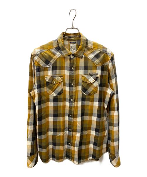DIESEL（ディーゼル）DIESEL (ディーゼル) 長袖シャツ ベージュ サイズ:Lの古着・服飾アイテム