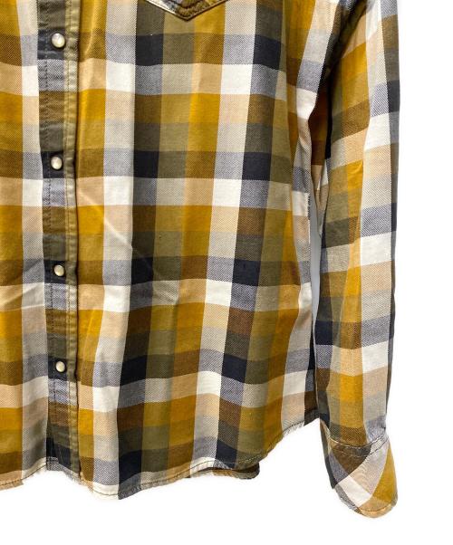 DIESEL（ディーゼル）DIESEL (ディーゼル) 長袖シャツ ベージュ サイズ:Lの古着・服飾アイテム