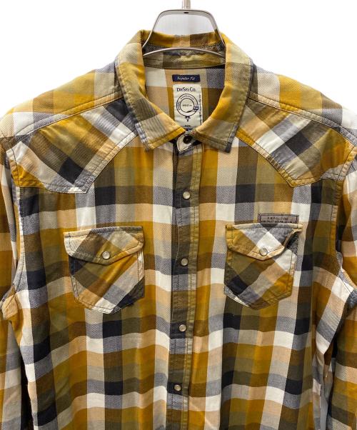 DIESEL（ディーゼル）DIESEL (ディーゼル) 長袖シャツ ベージュ サイズ:Lの古着・服飾アイテム