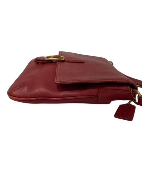 COACH（コーチ）COACH (コーチ) ショルダーバッグ レッドの古着・服飾アイテム
