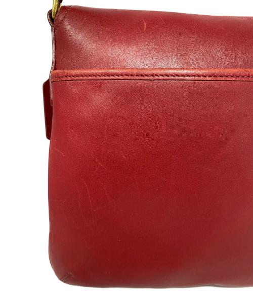 COACH（コーチ）COACH (コーチ) ショルダーバッグ レッドの古着・服飾アイテム