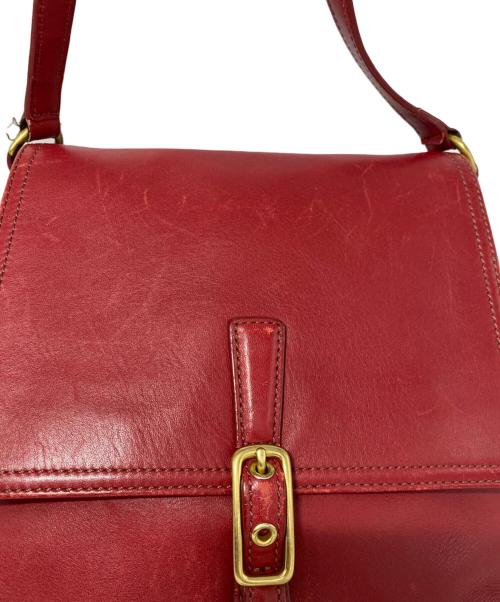 COACH（コーチ）COACH (コーチ) ショルダーバッグ レッドの古着・服飾アイテム