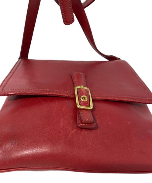 COACH（コーチ）COACH (コーチ) ショルダーバッグ レッドの古着・服飾アイテム