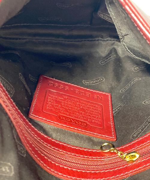 COACH（コーチ）COACH (コーチ) ショルダーバッグ レッドの古着・服飾アイテム